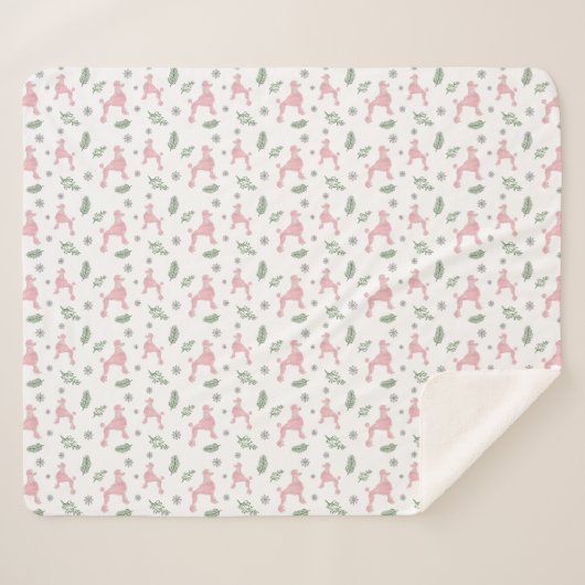 Couverture en silhouette Motif rose (Devant (Horizontal))