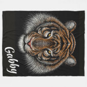 Couverture en Tiger Fleece (Devant (Horizontal))