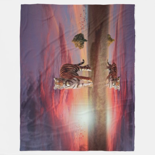 Couverture en Tiger Fleece (Devant)