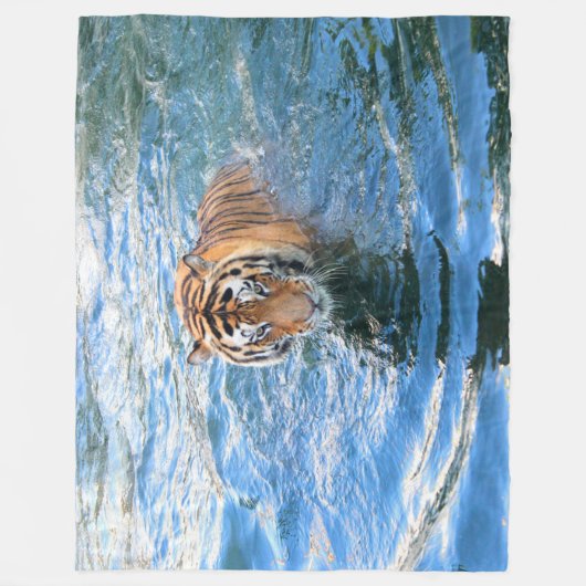 Couverture en Tiger Fleece (Devant)
