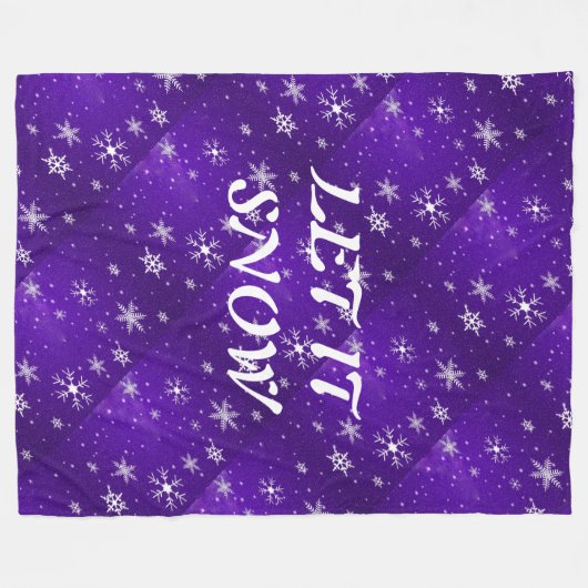 Couverture en toison blanche bleu violet dorsal (Devant (Horizontal))