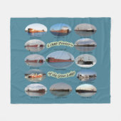 Couverture en toison de 1000 pieds (Devant (Horizontal))