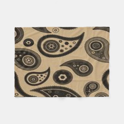 couverture en toison de couleur brune (Devant (Horizontal))