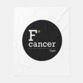 couverture en toison de lutte contre le cancer (Devant)