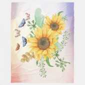 couverture en toison de printemps de tournesol (Devant)