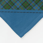 Couverture en toison monogramme couleur Tartan Pla (Coin)