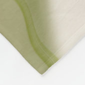 Couverture en toison Motif en toison peint vert (Coin)