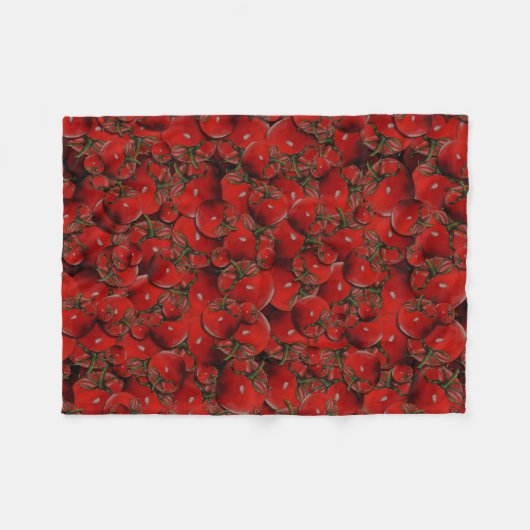 Couverture en toison tomates (Devant (Horizontal))