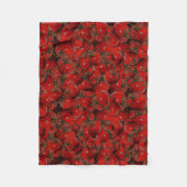 Couverture en toison tomates (Devant)