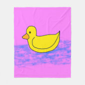 Couverture en toiture rose Anime Ducky (Devant)