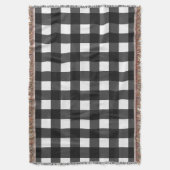 Couverture En vichy simple en noir et blanc (devant Vertical)