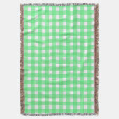 Couverture En vichy verte (devant Vertical)