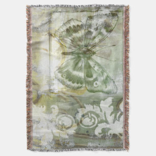 Couverture Encart vert de papillon avec la porte de