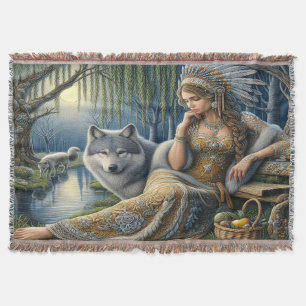 Couverture Enchantement au clair de lune dans la forêt mystiq
