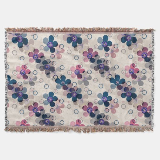 Couverture Enfants Abstraits mignon dessin animé fleurs fleur (Devant)