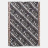 Couverture Enseigne de coffre sur camion de remorque antique. (devant Vertical)