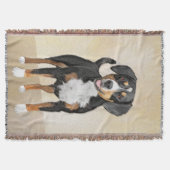 Couverture Entlebucher Mountain Dog Peinture - Art original (Devant)