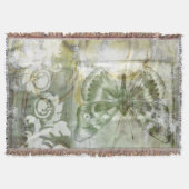 Couverture Entrée de papillon vert avec porte en fer (Devant)