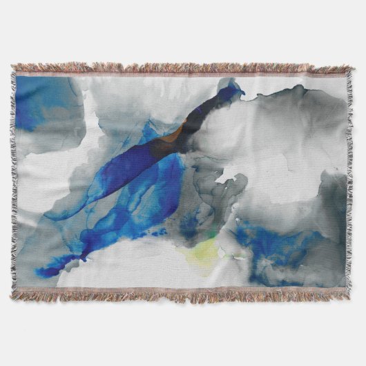 Couverture Ephéméral - Bleu et gris (Devant)