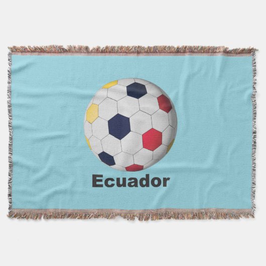 Couverture Equateur Football (Devant)