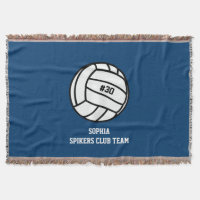 Équipe de volleyball personnalisée, Nom et numéro