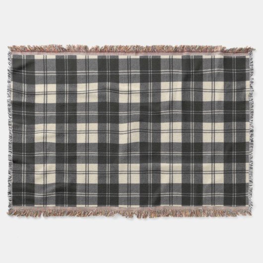 Couverture Erskine Black et White M Original Scottish Tartan (Devant)