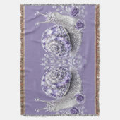Couverture Escargot de cristal violet argenté (devant Vertical)