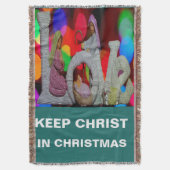 Couverture Essence de Noël avec l'amour de la crèche (devant Vertical)