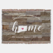 Couverture État d'origine Connecticut Aspect sur bois personn (Devant)