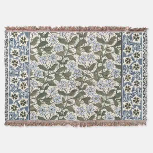 Couverture Été Périwinkel Fleur Plutôt Élégant Floral (Devant)