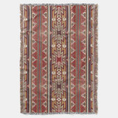 Couverture Ethnic Textile Textile Tribal Aztec Native America (devant Vertical)
