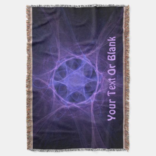 Couverture Étoile Violette Fractée De David (devant Vertical)