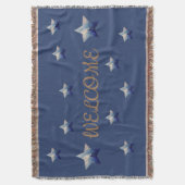 Couverture Étoiles bleues, personnalisées (devant Vertical)