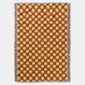 Couverture Etoiles d'or et Parties scintillant rouges (devant Vertical)