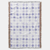 Couverture Étoiles Patriotique Blue Ombre (devant Vertical)