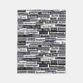 Couverture européenne d'ouatine de voyageur (Devant)