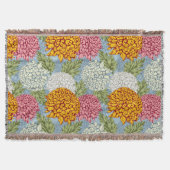 Couverture Excellent motif avec des chrysanthèmes (Devant)