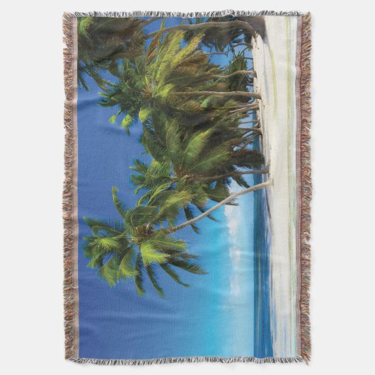 Couverture Exotic beach throw pillow (devant Vertical)