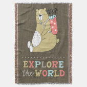Couverture Explorez le monde Boho Bear Kids (devant Vertical)