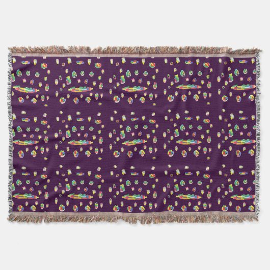 Couverture Fabuleux design de belle qualité violet mixte (Devant)