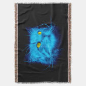 Couverture Face de chat bleu (devant Vertical)