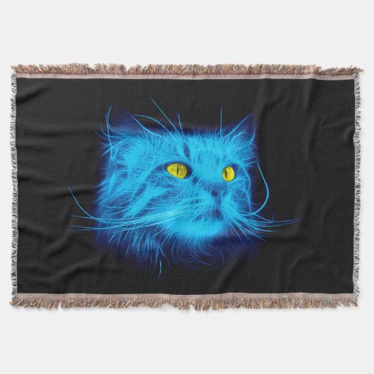 Couverture Face de chat bleu (Devant)