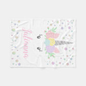 Couverture faciale Unicorne (Devant (Horizontal))