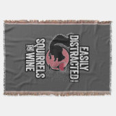 Couverture Facilement distrait par les écureuils et le vin (Devant)