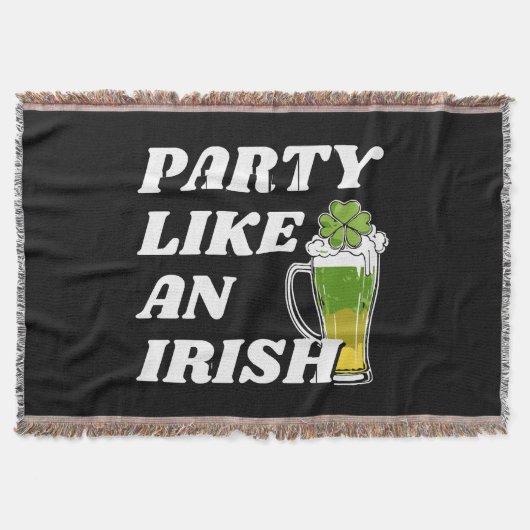 Couverture Faire la fête comme un Irlandais (Devant)