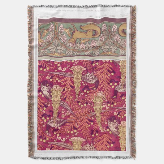 Couverture Faisan renard Art nouveau Foxglove verneuil (devant Vertical)