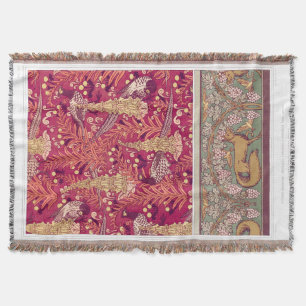 Couverture Faisan renard Art nouveau Foxglove verneuil