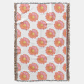 Couverture Faisée de gerbera orange (devant Vertical)