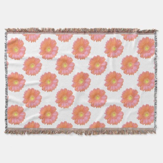 Couverture Faisée de gerbera orange (Devant)