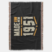 Couverture Fait En 1951 Cadeau Anniversaire (devant Vertical)